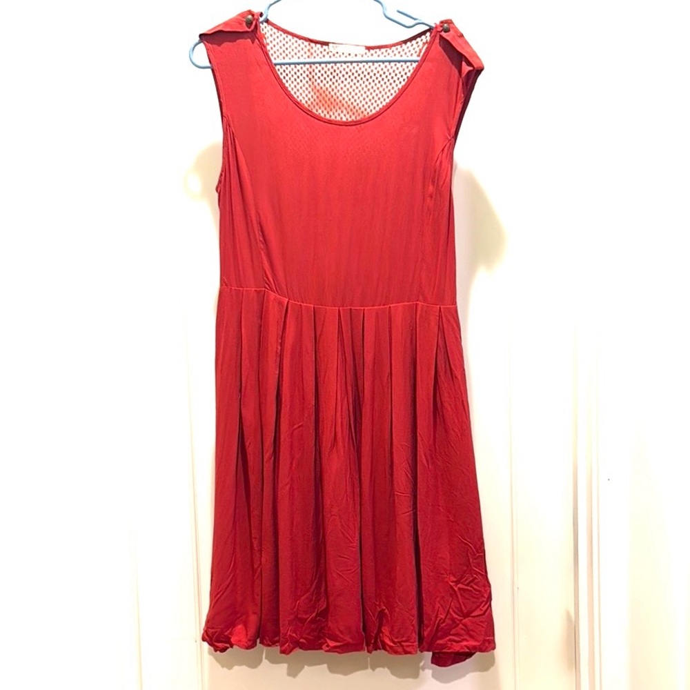 Nine-bird Sleeveless Dress